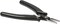 The Beadsmith Hi-Tech Round Nose Pliers,with high Carbon Steel Head, Black Comfort Grip Handle with Spring, Tool for Jewelry Making, Electronics or Micro Mechanics
